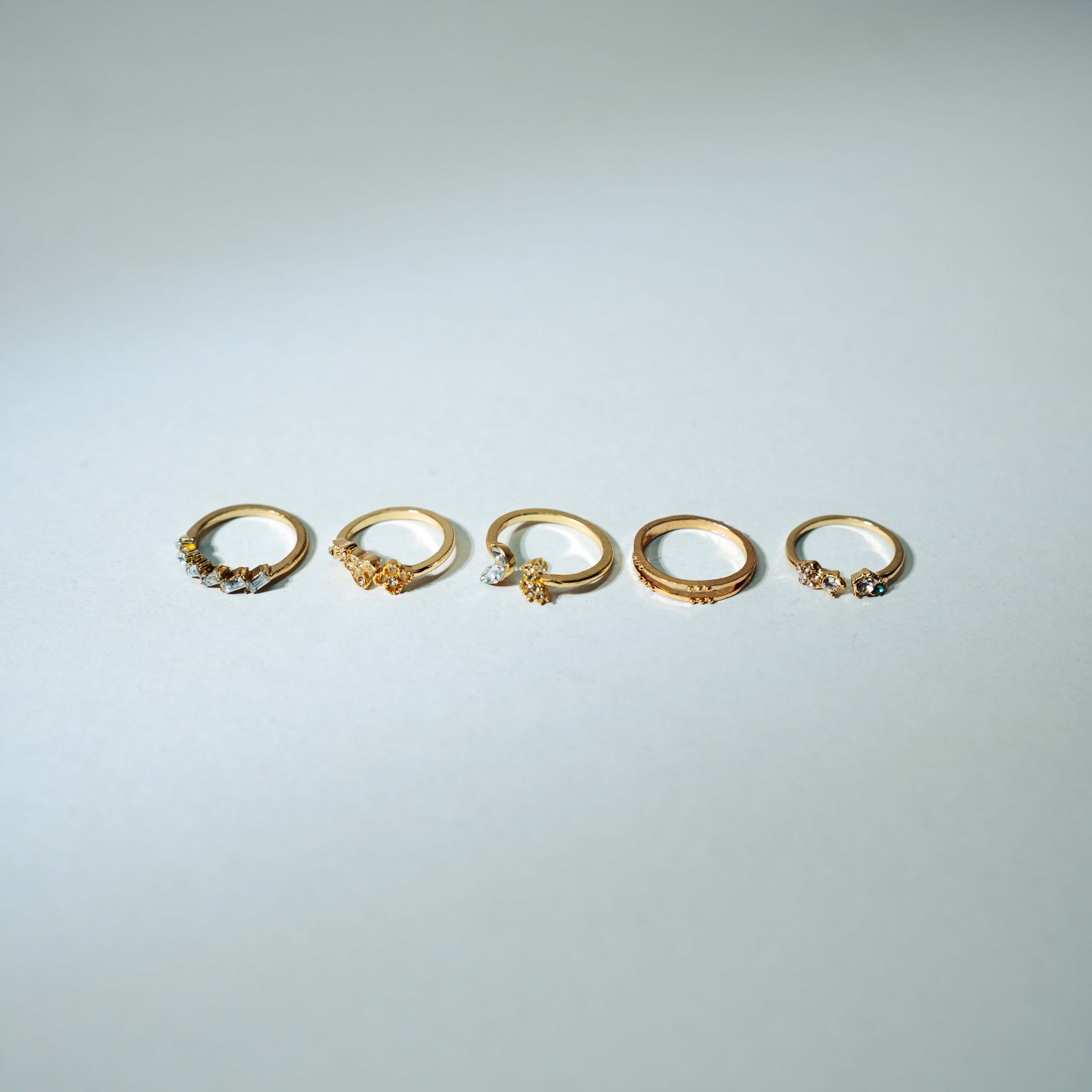 Gold Ring Set 2