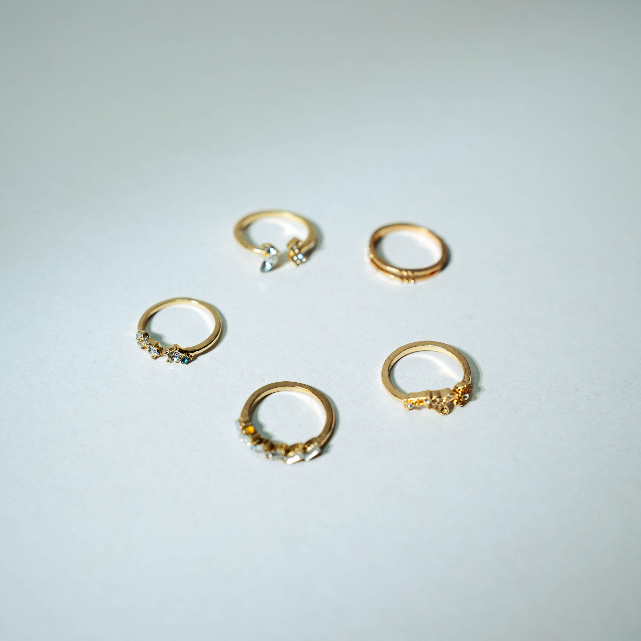 Gold Ring Set