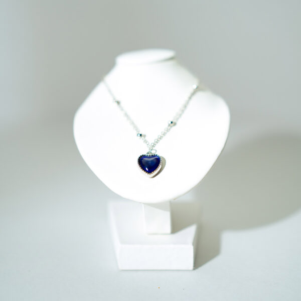 Thermochromic Heart Necklace